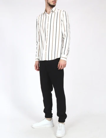 Camasa Zara, alb Alb