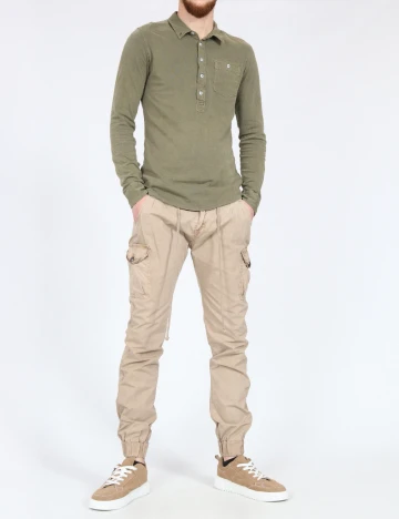 Pantaloni Bershka, maro deschis