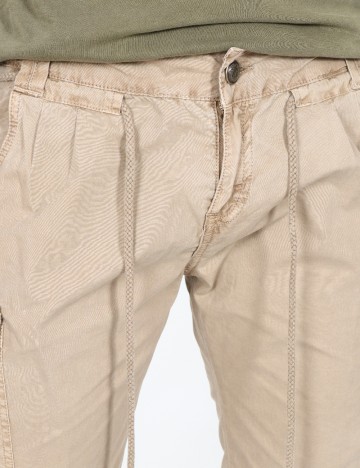 Pantaloni Bershka, maro deschis