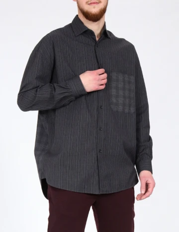 Camasa Zara, gri Gri