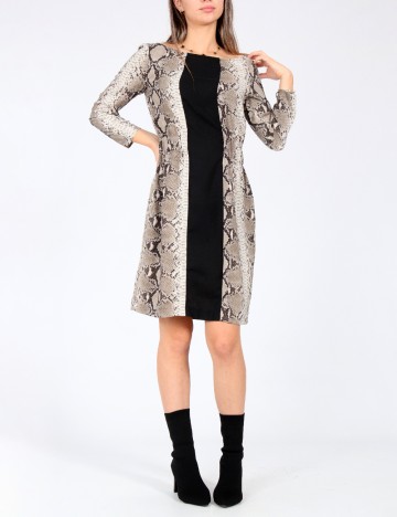 Rochie scurta Zara, imprimeu sarpe