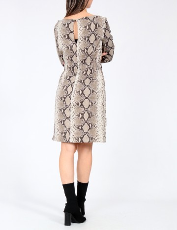 Rochie scurta Zara, imprimeu sarpe