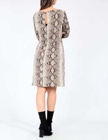 Rochie scurta Zara, imprimeu sarpe