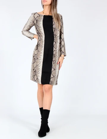 Rochie scurta Zara, imprimeu sarpe