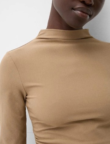 Rochie scurta Bershka, maro