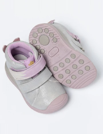 Ghete Cool Club, gri/mov