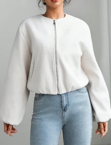 Jacheta SHEIN, gri Gri