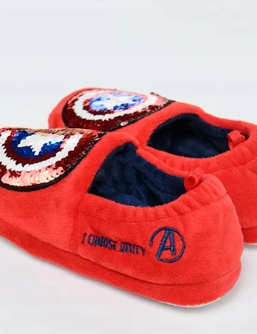 Papuci de Casa Cool Club, rosu