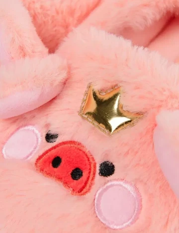 Papuci de Casa Cool Club, roz