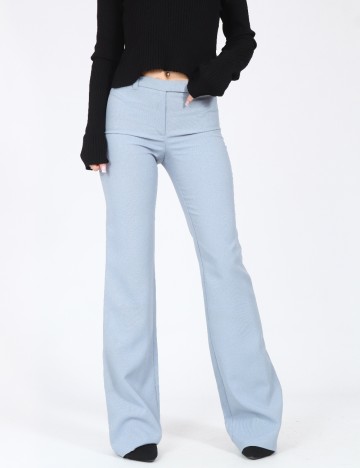 Pantaloni Bershka, albastru