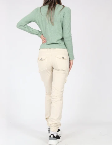 Pantaloni Bershka, bej