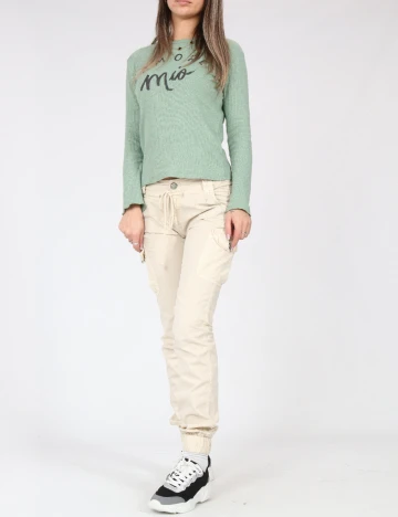 Pantaloni Bershka, bej