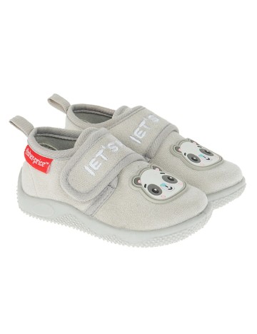 
						Papuci de Casa Cool Club, gri