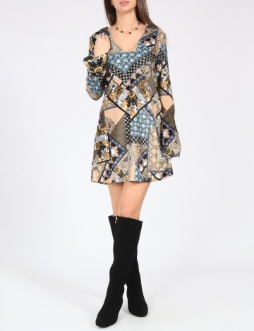 
						Rochie scurta Zara, mix culori