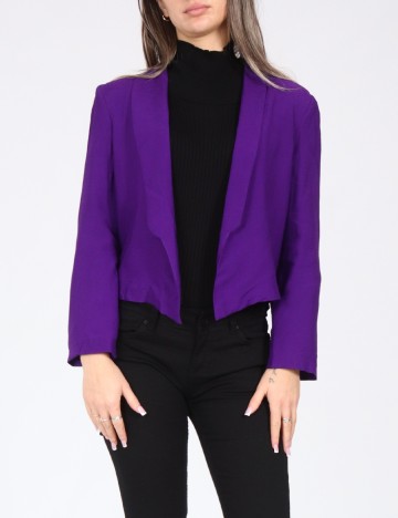 Blazer Bershka, mov