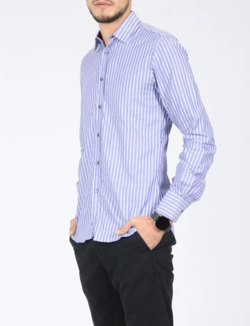 Camasa Zara, albastru Albastru