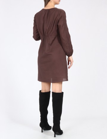 Rochie scurta Zara, maro