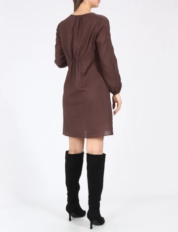 Rochie scurta Zara, maro Maro