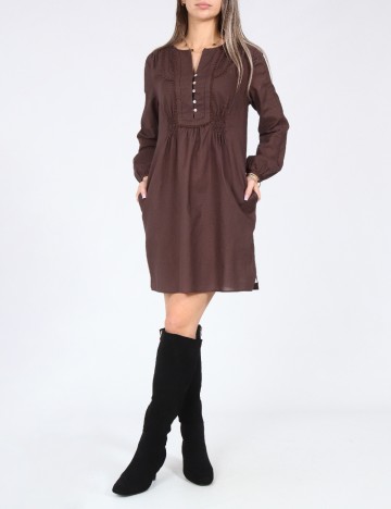 Rochie scurta Zara, maro