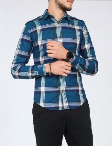 Camasa Zara, albastru