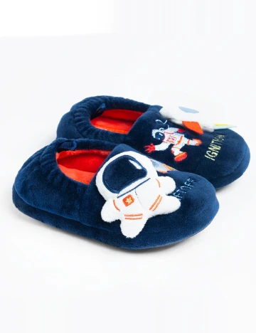 Papuci de Casa Cool Club, bleumarin