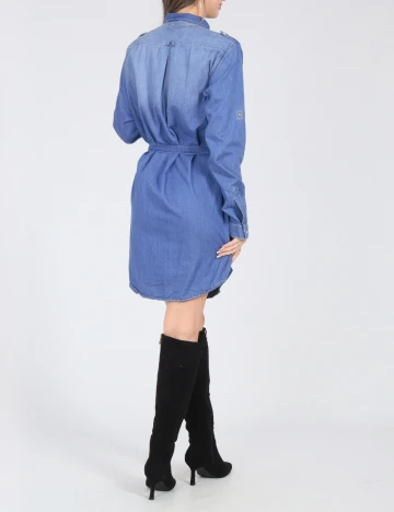 Rochie scurta Bershka, albastru Albastru