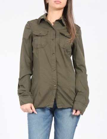 
						Camasa Bershka, verde