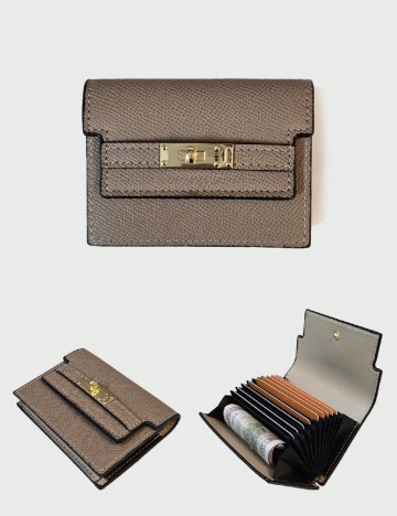 
						Portofel SHEIN, maro