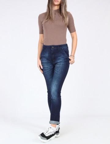 Blugi Bershka, bleumarin