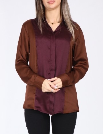 Camasa Zara, visiniu/maro
