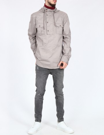 
						Jacheta Bershka, gri