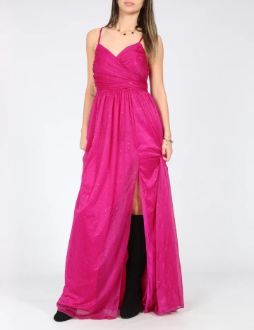 Rochie lunga SHEIN, magenta
