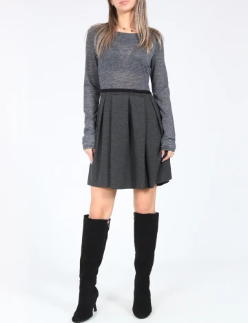 Rochie scurta Zara, gri