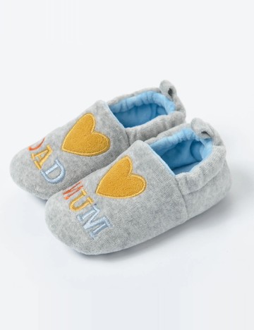 
						Papuci de Casa Cool Club, gri