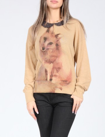 
						Bluza Zara, maro deschis