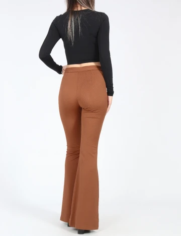 Pantaloni Zara, maro