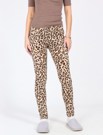 
						Pantaloni de pijama Zara, animal print