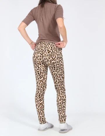 Pantaloni de pijama Zara, animal print Animal print