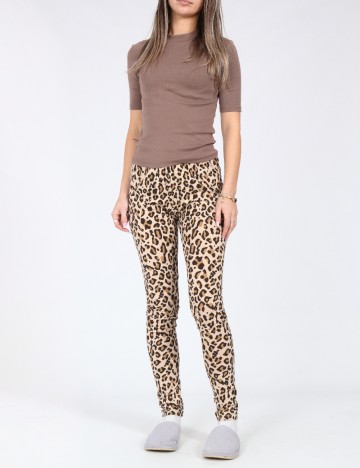 Pantaloni de pijama Zara, animal print