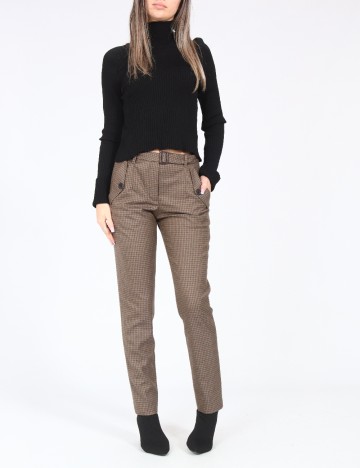 
						Pantaloni Zara, maro