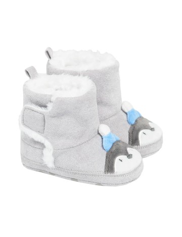 
						Papuci de Casa Cool Club, gri