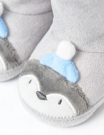 Papuci de Casa Cool Club, gri