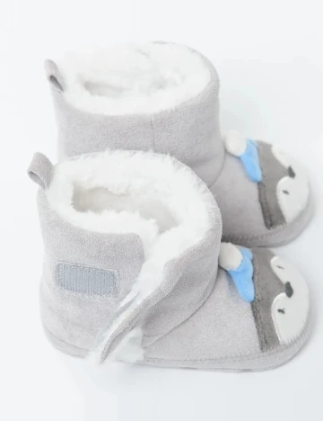 Papuci de Casa Cool Club, gri