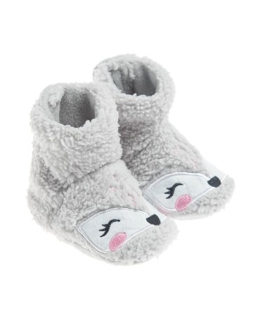 
						Papuci de Casa Cool Club, gri