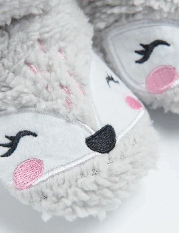 Papuci de Casa Cool Club, gri