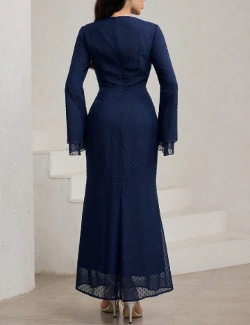 Rochie lunga SHEIN, albastru Albastru