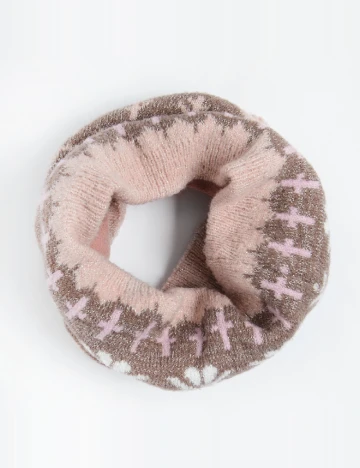 Fular Circular Cool Club, mix culori