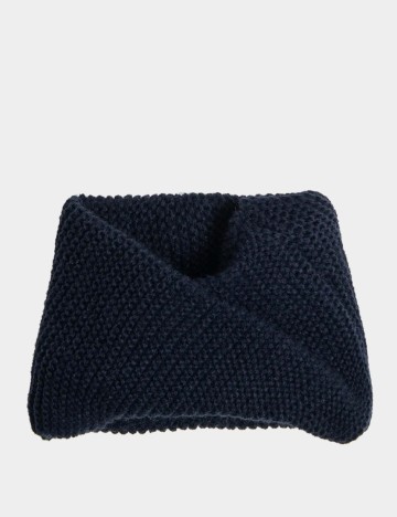 
						Fular Circular Cool Club, bleumarin