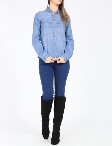 Camasa Zara, albastru