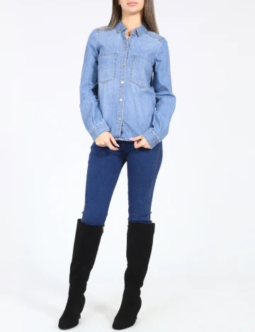 Camasa Zara, albastru